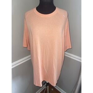 Tasc Performance Carrollton Fitness Shirt Mens XXL Bamboo Organic Cotton Orange